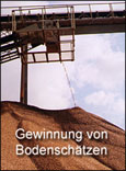 Oberirdische Gewinnung von Bodensch&auml;tzen